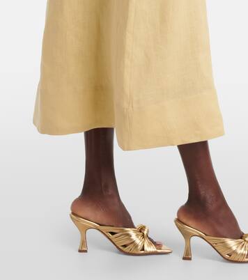 Robe midi Sand en lin à fleurs | Farm Rio