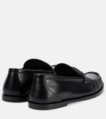 Laurent leather penny loafers | Saint Laurent