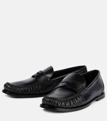 Laurent leather penny loafers | Saint Laurent