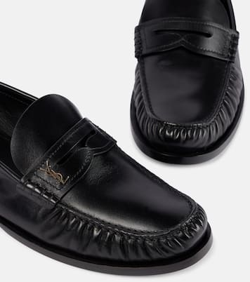 Laurent leather penny loafers | Saint Laurent
