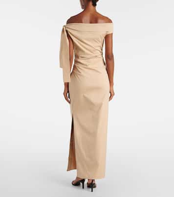 Robe longue Dahlia en coton mélangé | SIR