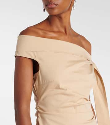 Robe longue Dahlia en coton mélangé | SIR