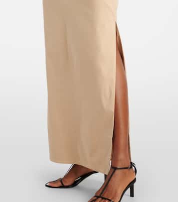 Robe longue Dahlia en coton mélangé | SIR