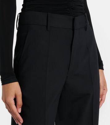 Pantalon droit en laine mélangée | Isabel Marant
