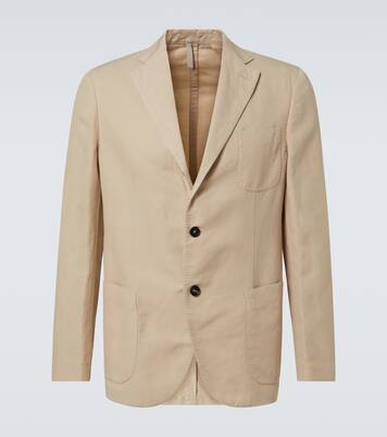 Blazer en lin et coton | Slowear