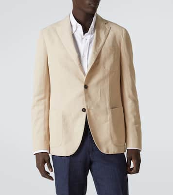Blazer en lin et coton | Slowear