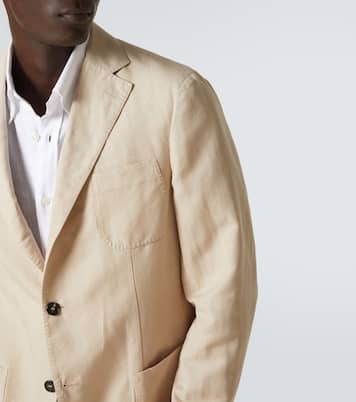 Blazer en lin et coton | Slowear