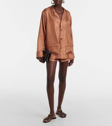 Hemd aus Seiden-Twill | Tom Ford