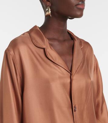 Hemd aus Seiden-Twill | Tom Ford