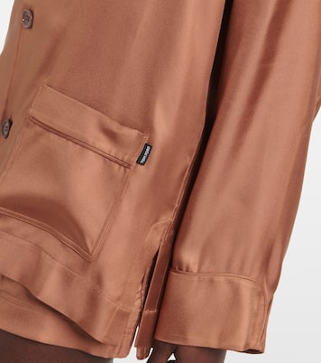 Hemd aus Seiden-Twill | Tom Ford