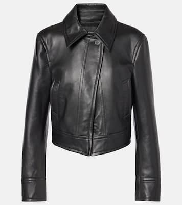 Cropped-Lederjacke Caron | Joseph