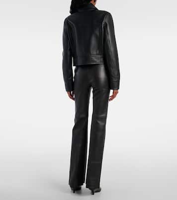 Cropped-Lederjacke Caron | Joseph