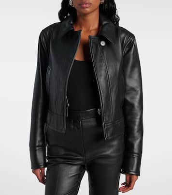 Cropped-Lederjacke Caron | Joseph