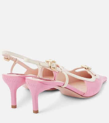 Slingback-Pumps Viv’ Canard aus Leder | Roger Vivier