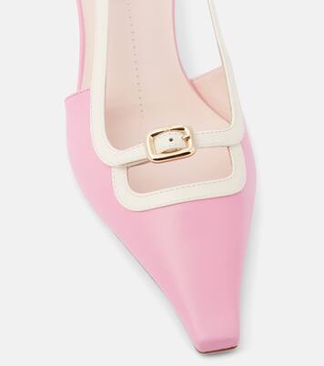 Slingback-Pumps Viv’ Canard aus Leder | Roger Vivier