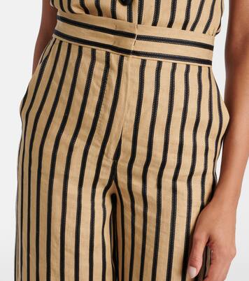 Palazzo-Hose Cestino aus einem Leinengemisch | Max Mara