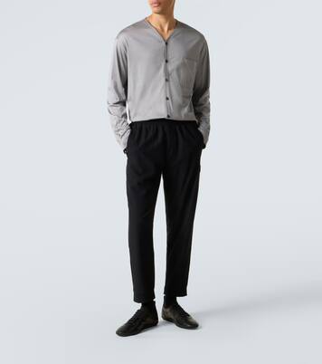 Leather sneakers | Giorgio Armani