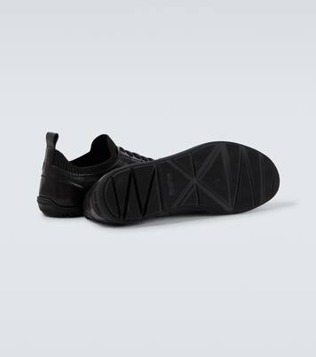 Leather sneakers | Giorgio Armani