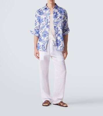 Roma paisley linen shirt | Etro
