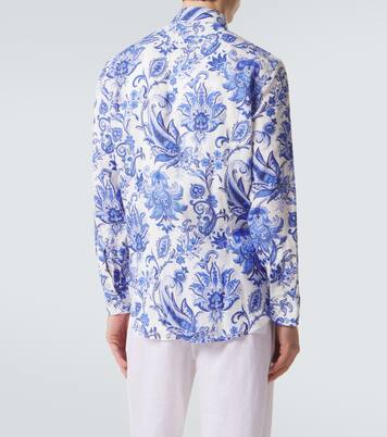 Roma paisley linen shirt | Etro