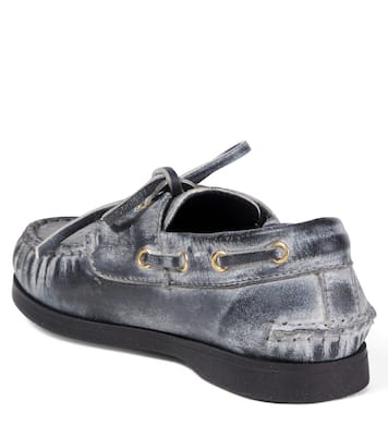 Segelschuhe Cruise aus Leder | Golden Goose Kids