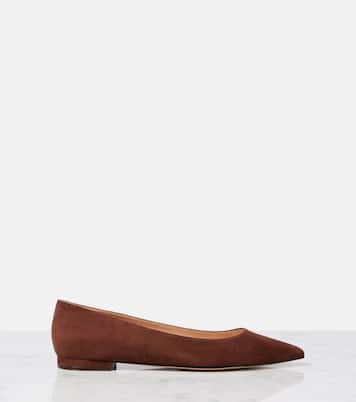 Gianvito suede ballet flats | Gianvito Rossi