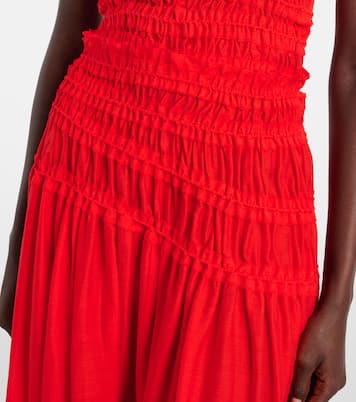 스모킹 미디 스커트 | Tory Burch