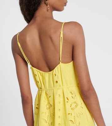 Maxikleid Richelieu aus einem Leinengemisch | Farm Rio