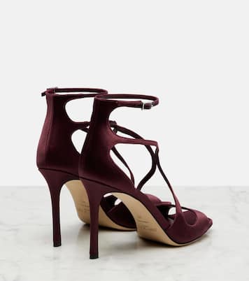Sandalen Azia 95 aus Satin  | Jimmy Choo
