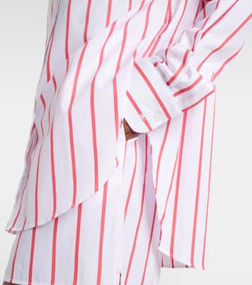 Lui striped cotton poplin shirt | The Frankie Shop