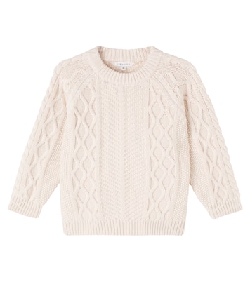 Callio cable-knit wool and cotton sweater | Liewood