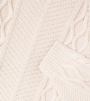 Callio cable-knit wool and cotton sweater | Liewood