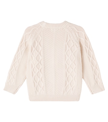Callio cable-knit wool and cotton sweater | Liewood