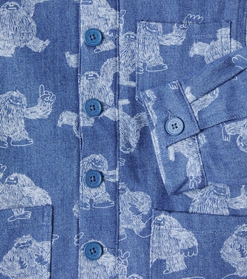 Printed denim jacket | Stella McCartney Kids