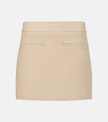 Alvara linen-blend skort | Veronica Beard