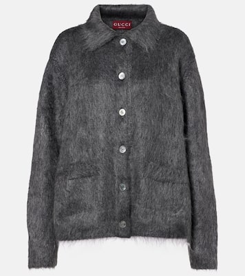 Cardigan aus einem Mohairgemisch | Gucci