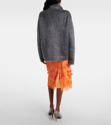 Cardigan aus einem Mohairgemisch | Gucci