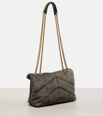 Schultertasche Puffer Toy aus Veloursleder | Saint Laurent
