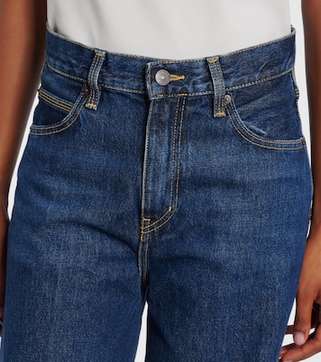 High-Rise Wide-Leg Jeans The Cuffed Wide | Frame