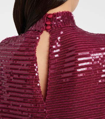 Robe longue Miami à sequins | Taller Marmo