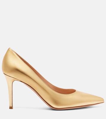 Gianvito 85 leather pumps | Gianvito Rossi