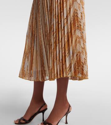 Midirock aus Häkelstrick | Missoni