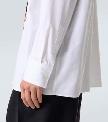 x Louis Wain cotton Oxford shirt | Loewe