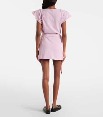 Berenice draped cotton wrap skirt | Isabel Marant