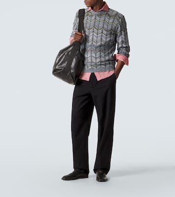 Pullover in cotone a zig-zag | Missoni