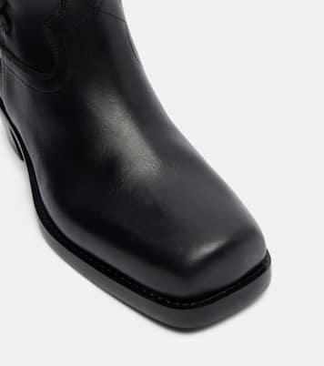 Roxanne 45 leather knee-high boots | Paris Texas