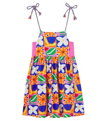 Bedrucktes Kleid aus Baumwolle | Fábula