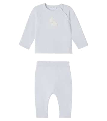 Baby cotton sweatshirt and sweatpants set  | Tartine et Chocolat