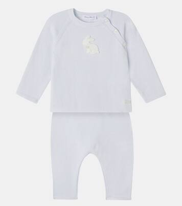 Baby cotton sweatshirt and sweatpants set  | Tartine et Chocolat
