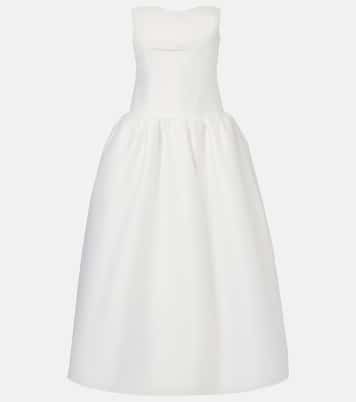 فستان بوستيه من التفتا | Self-Portrait